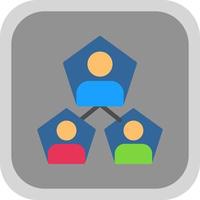 Segmentation Vector Icon Design