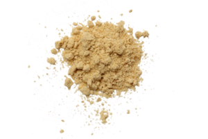 Beige crushed makeup isolated on a transparent background png