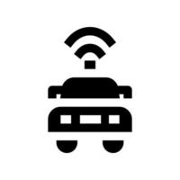 smart car icon for your website, mobile, presentation, and logo design. vector