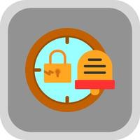 Timely Breach Notification Vector Icon Design