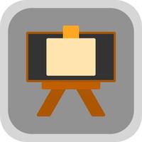 Canvas And Easel Vector Icon Design