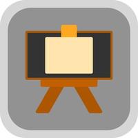 Canvas And Easel Vector Icon Design