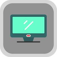 Monitor Vector Icon Design