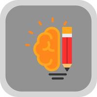 Creative Brain Vector Icon Design