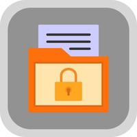 Encrypted Data Vector Icon Design