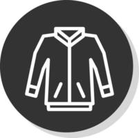 diseño de icono de vector de chaqueta