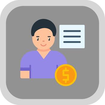 Employee Costs Vector Icon Design