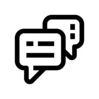 chat icon for your website, mobile, presentation, and logo design. vector