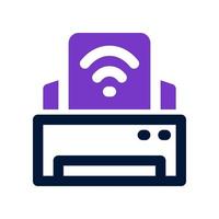 printer icon for your website, mobile, presentation, and logo design. vector