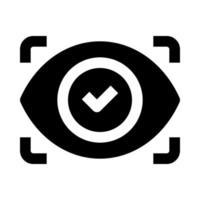 eye icon for your website, mobile, presentation, and logo design. vector