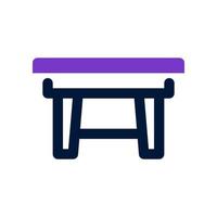table icon for your website, mobile, presentation, and logo design. vector