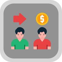 diseño de icono de vector de dinero de préstamo