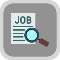 Job Searching Vector Icon Design