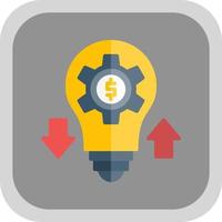 Project Revenue Vector Icon Design