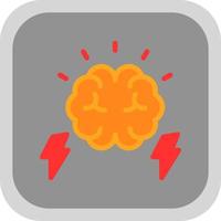 Brain Power Vector Icon Design