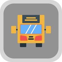 Bus Display Vector Icon Design