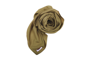 Green scarf isolated on a transparent background png