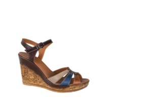 Brown heel isolated on a transparent background png