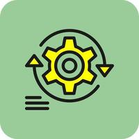 Agility Vector Icon Design