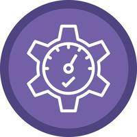 Constant Development Pace Vector Icon Design