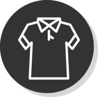 Polo Shirt Vector Icon Design