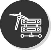 Data Mining Vector Icon Design