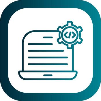 Code Setting Vector Icon Design