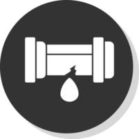 Leaking Vector Icon Design