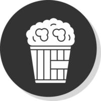 Popcorn Vector Icon Design