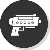 Laser Tag Vector Icon Design