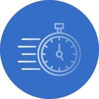 Fast Time Vector Icon Design
