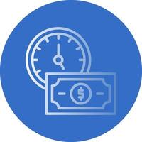 Time Is Money Vector Icon Design
