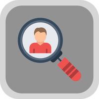 Employee Search Vector Icon Design