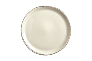 Beige plate isolated on a transparent background png