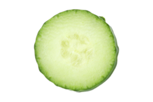 vegetales verde Pepino aislado en un transparente antecedentes png