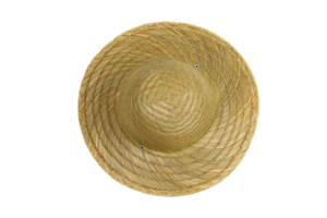 Beige hat isolated on a transparent background png