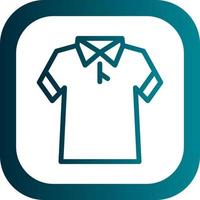 Polo Shirt Vector Icon Design