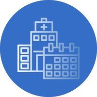 Hospital Vector Icon Design