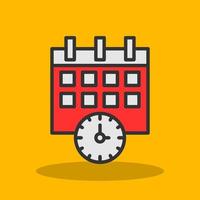 Schedule Vector Icon Design