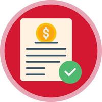 Investment Agreement Vector Icon Design