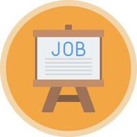 Job Board Vector Icon Design