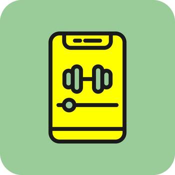 Exercise Tutorial Vector Icon Design