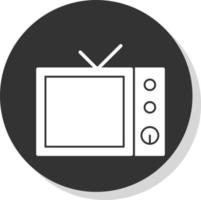 diseño de icono de vector de televisión