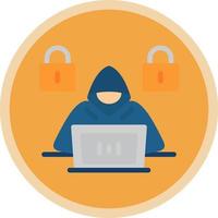 Hacker Vector Icon Design
