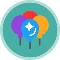 diseño de icono de vector de globos