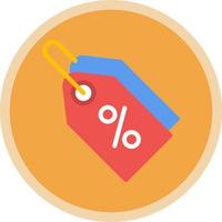 Discount Vector Icon Design