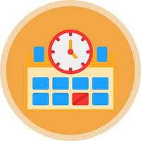 Deadline Vector Icon Design