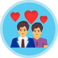 Relationship Vector Icon Design