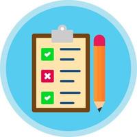 Task List Vector Icon Design