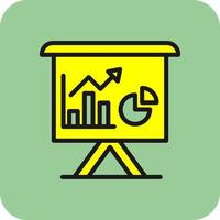 Business Growth Vector Icon Design